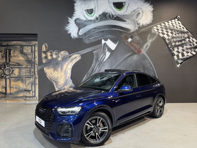 Audi Q5 Sportback 35 TDI 163 S TRONIC 7 S LINE 1 Bleu de 2022