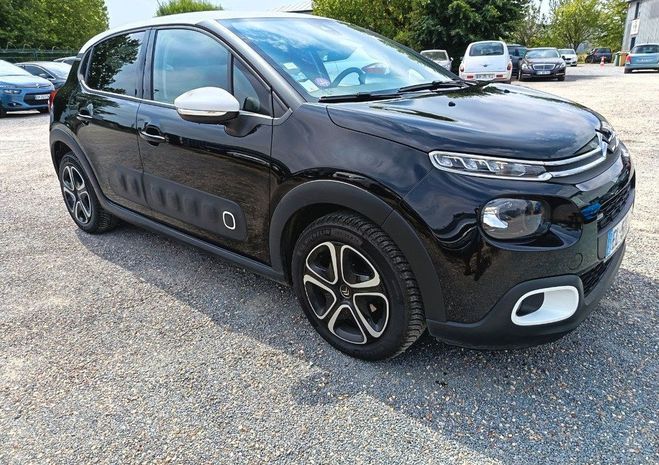 Citroen C3 1.2 82cv SHINE Noir de 2017