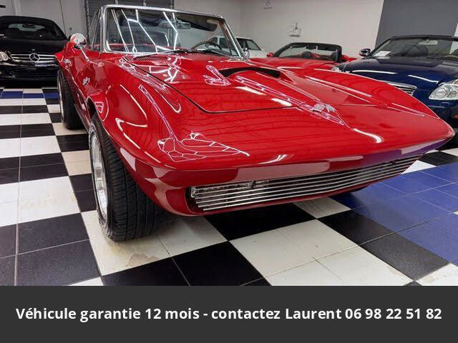 Chevrolet Corvette C2 1963 convertible 327 ci 360 hp code l Rouge de 1963