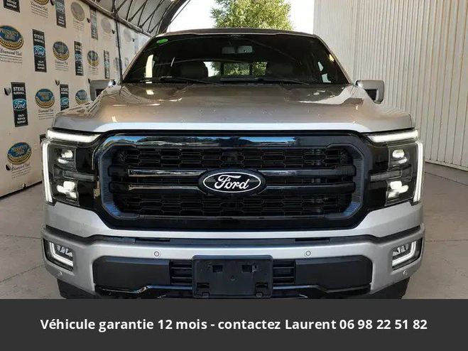 Ford F150 lariat ethanol 5.0l supercrew 4x4 tout c Gris de 2024