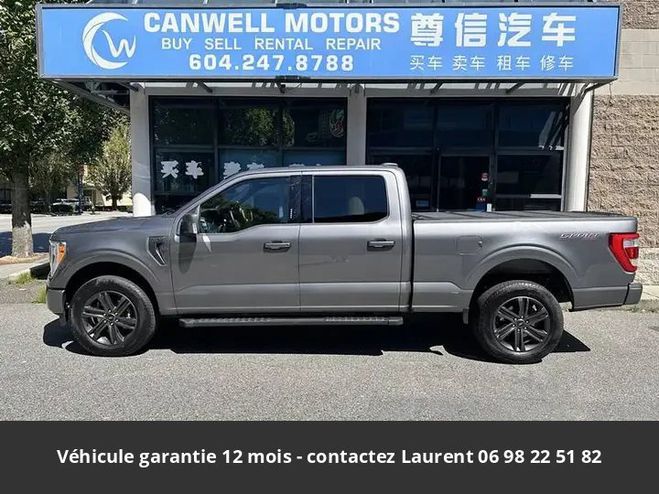 Ford F150 lariat ethanol 5.0l supercrew 4x4 tout c Gris de 2022