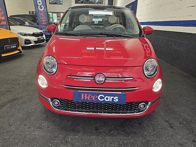 Fiat 500 0.9 TWINAIR 85 LOUNGE START-STOP ROUGE CLAIR de 2018