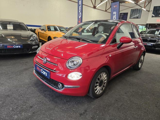 Fiat 500 0.9 TWINAIR 85 LOUNGE START-STOP ROUGE CLAIR de 2018