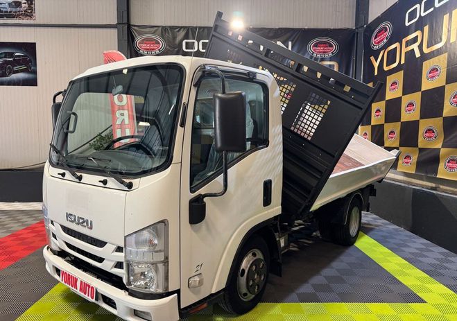 Isuzu N-Series CCb M21 Tri Benne 122cv Blanc de 2017