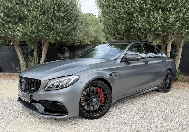 Mercedes Classe C 63S 510CH BVA Kit BRABUS Gris de 2016