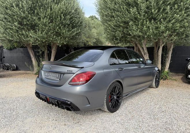 Mercedes Classe C 63S 510CH BVA Kit BRABUS Gris de 2016