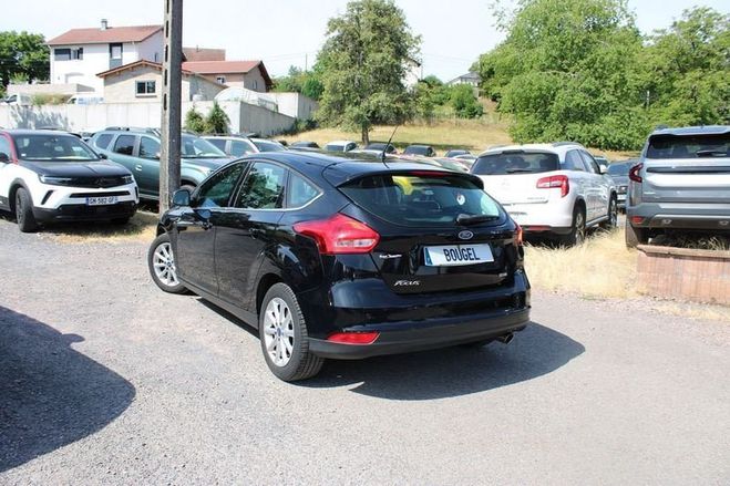 Ford Focus TITANIUM 150 CV ECOBOOST GPS 3D CLIM AUD Noir de 2015