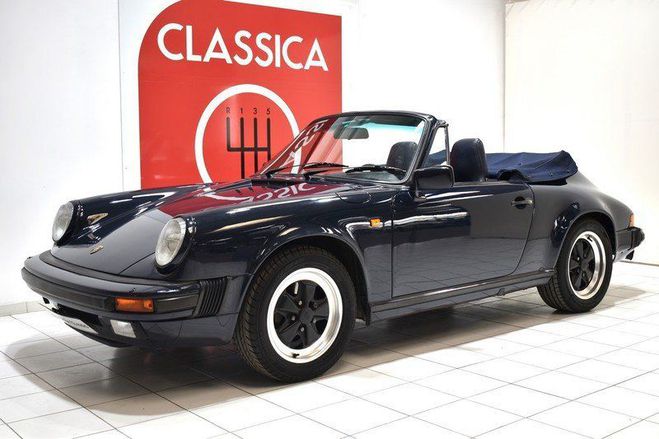 Porsche 911 3.2l Cabiolet Dunkelblau 347 de 1985