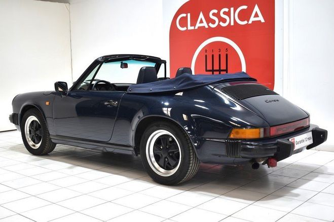 Porsche 911 3.2l Cabiolet Dunkelblau 347 de 1985