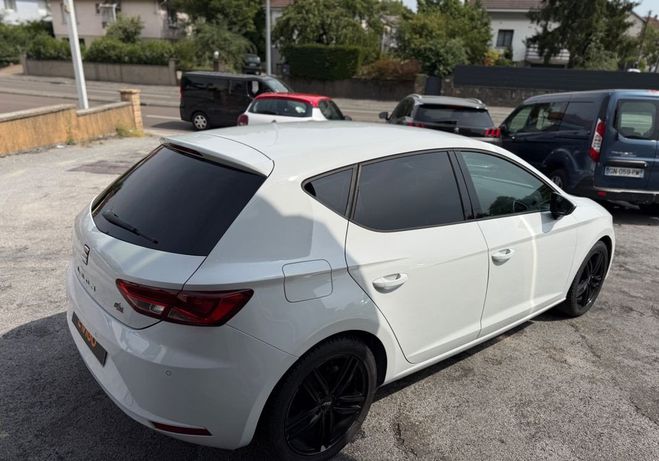 Seat Leon 2.0 TDI 150 CH FR Blanc de 2017