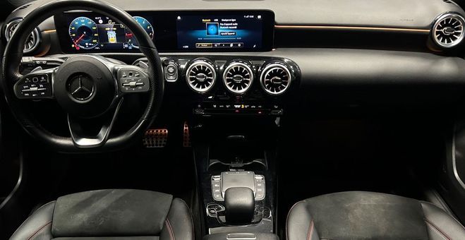 Mercedes Classe A 1.3 180 136 amg line 7g-dct bva Noir de 2021