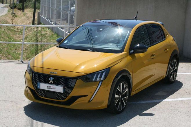 Peugeot 208 1.2 PURETECH 100CH S&S GT EAT8 JAUNE de 2022
