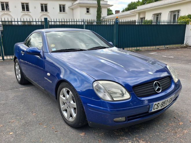 Mercedes Classe SLK 200k Bleu m�tal de 2000