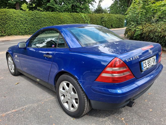 Mercedes Classe SLK 200k Bleu m�tal de 2000