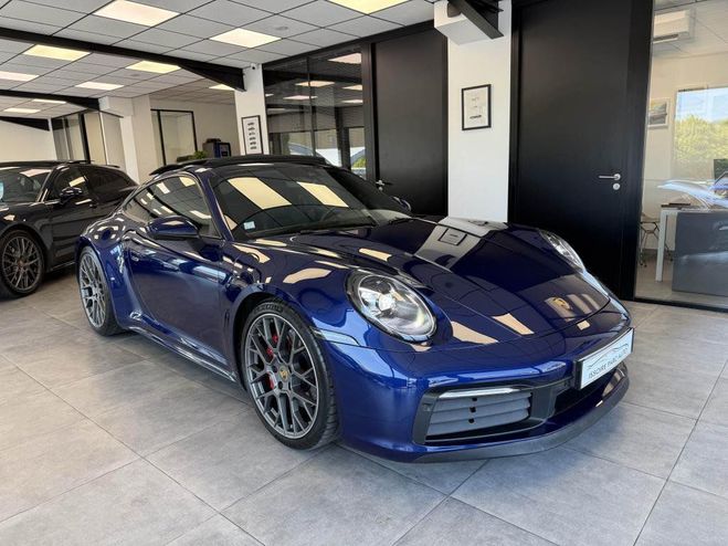 Porsche 911 3.0i 450 CH 992 COUPE Carrera 4S - NOMBR BLEU GENTIANE de 2019