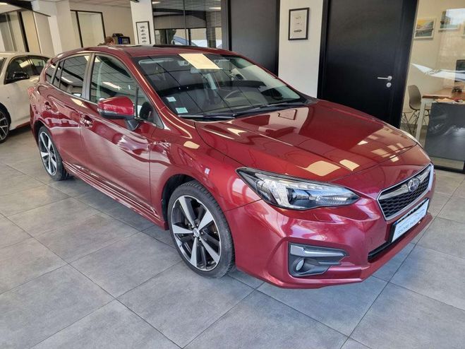 Subaru Impreza 1.6i 114 CH AWD LUXURY ROUGE CLAIR de 2019