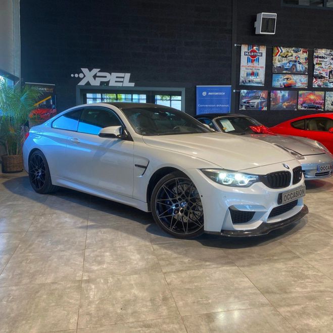 BMW M4 COUPE F82 LCI2 450 ch M DKG7 Pack Compet Blanc de 2019