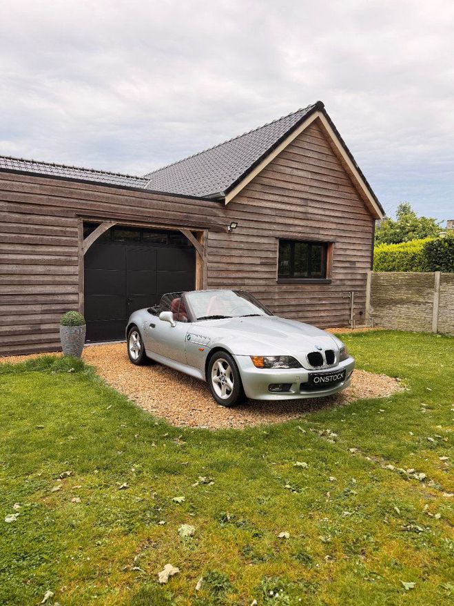 BMW Z3 1.8 (115 Hp) Red Interior Full History & Arktis Silber de 1996