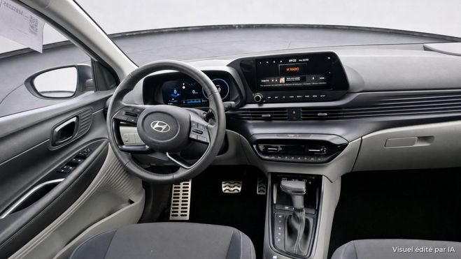 Hyundai Bayon 1.0 T-GDi - 100 - BV DCT-7 Creative PHAS Blanc Atlas de 2025