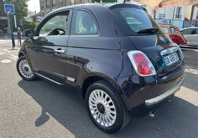 Fiat 500 1.2l 69ch lounge Violet de 2013