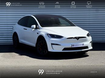  Voir d&eacute;tails -Tesla Model X MY22 PLAID 1020CH 6 PLACES CAMERA 360 RE &agrave; Andr�zieux-Bouth�on (42)