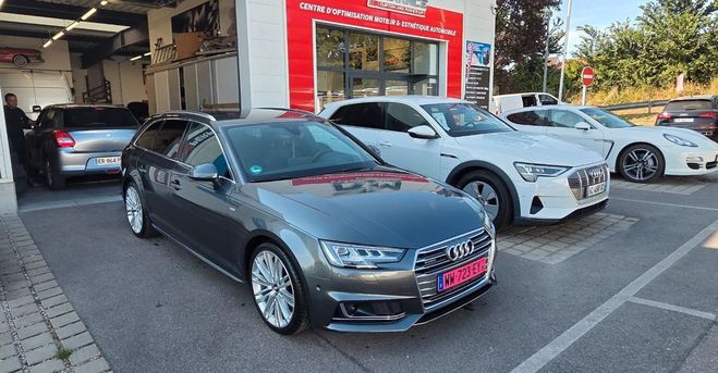 Audi A4 avant s line quattro ? 2.0 tdi 190 ch tr Gris de 2017