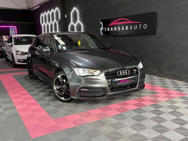 Audi A3 Sportback 2.0 TDi 150 ch S LINE S-tronic Gris de 2015