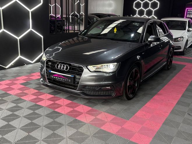 Audi A3 Sportback 2.0 TDi 150 ch S LINE S-tronic Gris de 2015