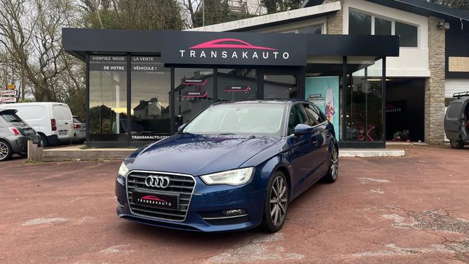 Audi A3 Sportback 2.0 tdi 184 ambition luxe quat Bleu de 2016