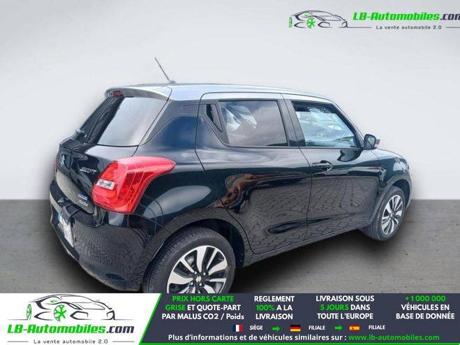Suzuki Swift 1.2 Dualjet Hybrid 90ch Noir de 2017