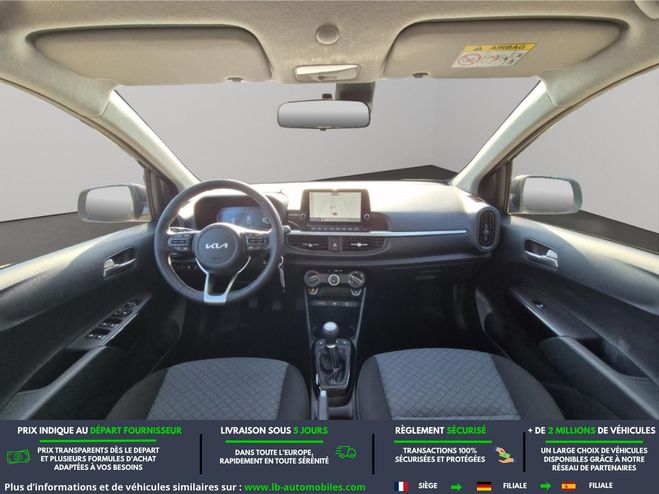 Kia Picanto 1.0 DPi 63 ch BVM Noir M�tallique de 2024