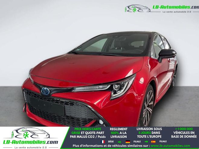 Toyota Corolla Hybride 184 ch BVA Rouge M�tallique de 2022
