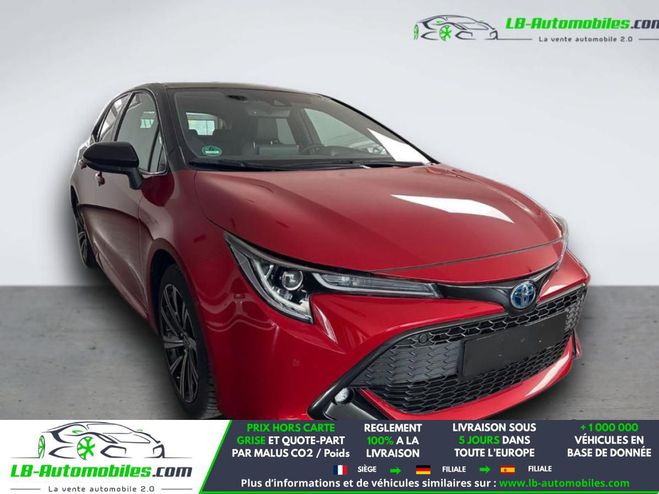 Toyota Corolla Hybride 184 ch BVA Rouge M�tallique de 2022