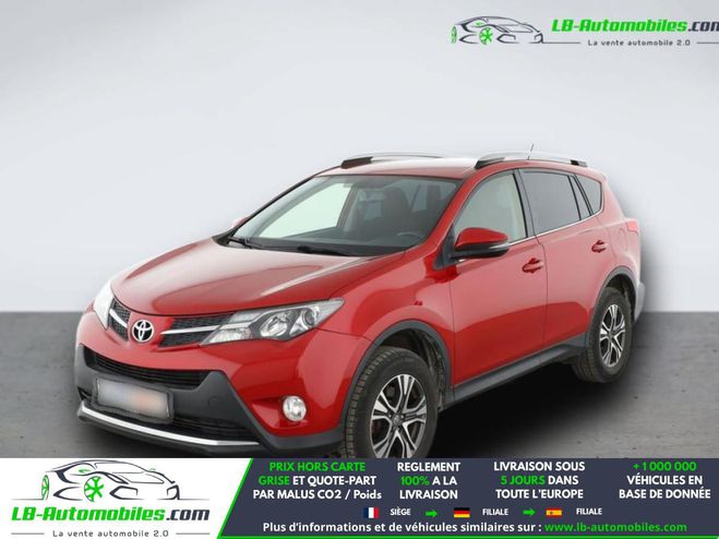 Toyota RAV 4 151 VVT-i AWD BVM Rouge M�tallique de 2015