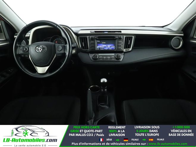 Toyota RAV 4 151 VVT-i AWD BVM Rouge M�tallique de 2015