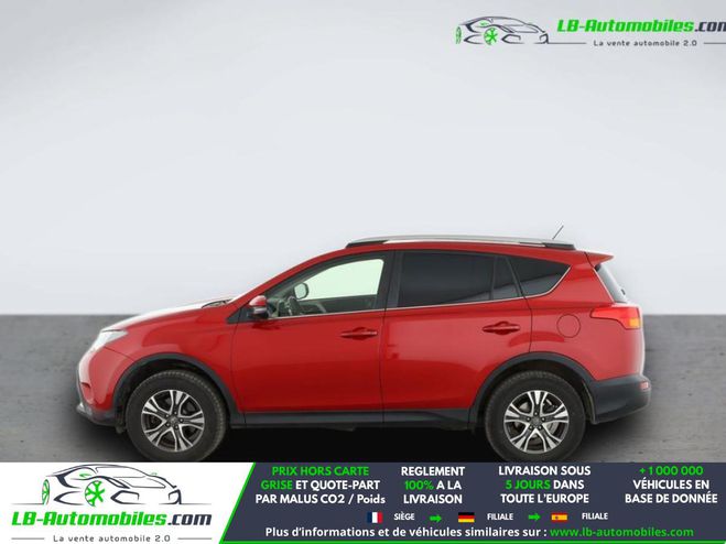 Toyota RAV 4 151 VVT-i AWD BVM Rouge M�tallique de 2015