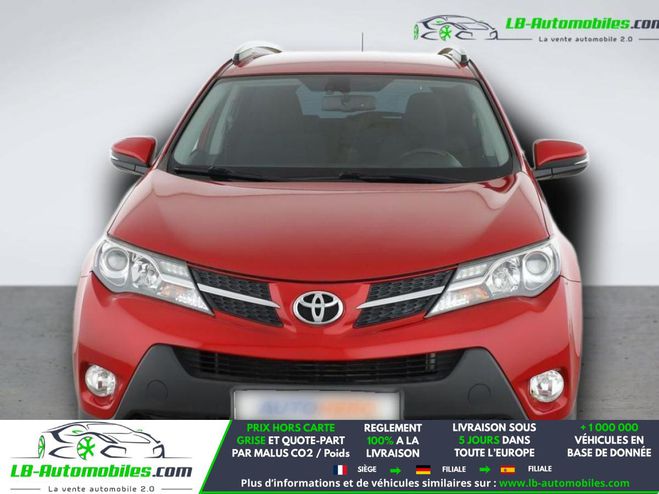 Toyota RAV 4 151 VVT-i AWD BVM Rouge M�tallique de 2015