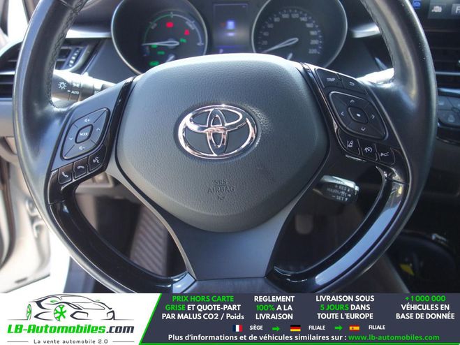 Toyota C HR Hybride 1.8L 122 ch BVA Blanc M�tallique de 2019