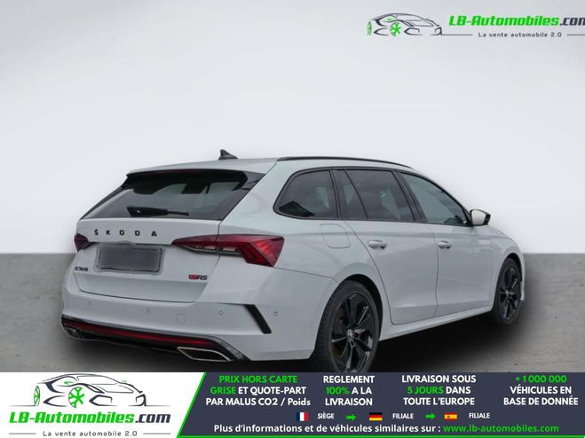 Skoda Octavia 2.0 TSI 245 ch BVM Blanc M�tallique de 2022