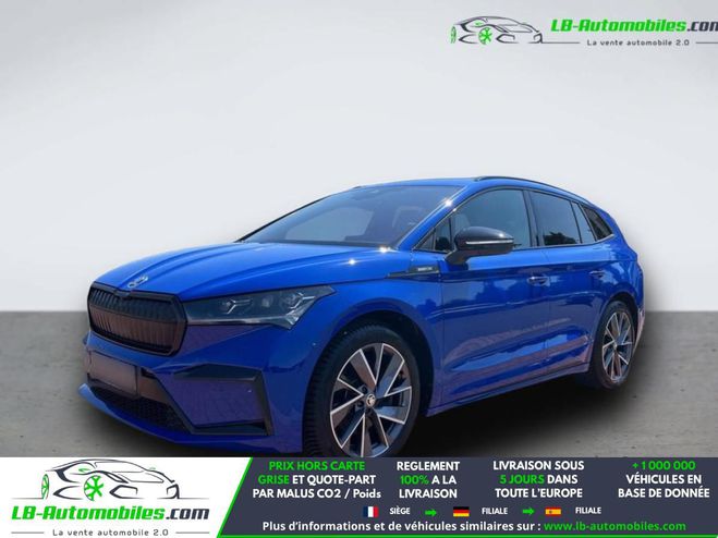 Skoda Enyaq iV 80x Bleu de 2023