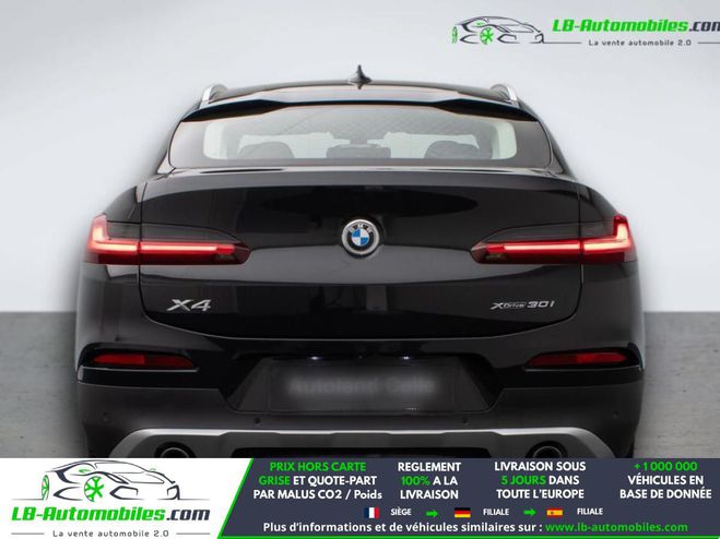 BMW X4 xDrive30i 252 ch BVA Noir M�tallique de 2021