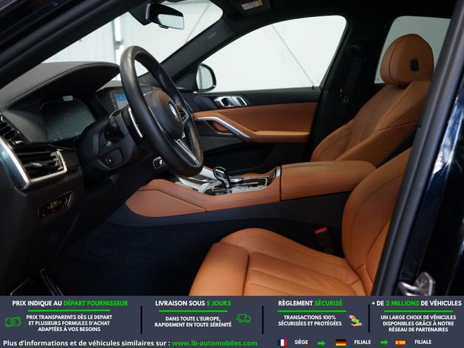 BMW X6 xDrive30d 286 ch BVA Noir M�tallique de 2022
