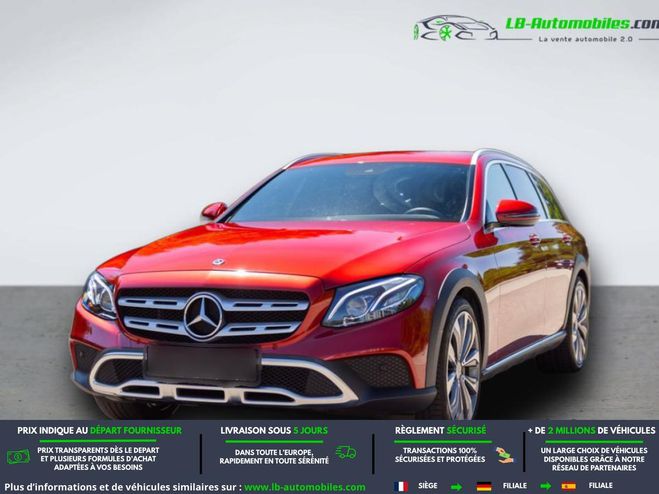 Mercedes Classe E 400d BVA 4-Matic Rouge M�tallique de 2020