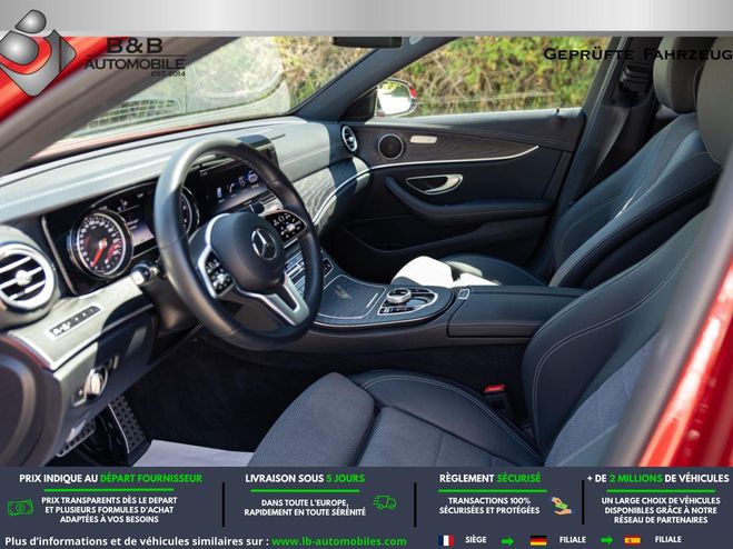 Mercedes Classe E 400d BVA 4-Matic Rouge M�tallique de 2020