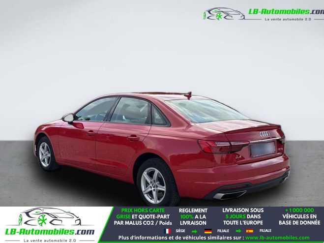 Audi A4 35 TDI 163 BVA Rouge M�tallique de 2020