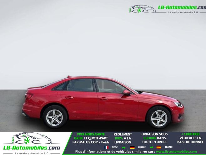 Audi A4 35 TDI 163 BVA Rouge M�tallique de 2020