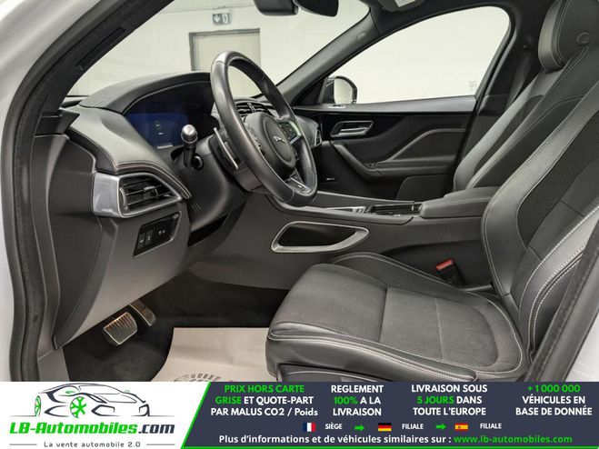 Jaguar F Pace 3.0 D - 300 ch AWD BVA Blanc M�tallique de 2019