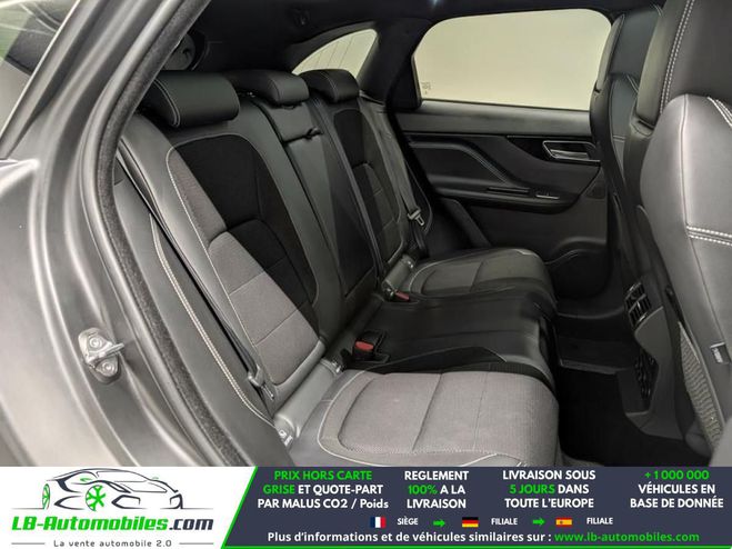 Jaguar F Pace 3.0 D - 300 ch AWD BVA Blanc M�tallique de 2019