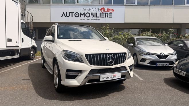 Mercedes Classe ML 250 2.2 CDI 16V DPF BlueEFFICIENCY 4MATI Blanc de 2012
