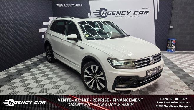 Volkswagen Tiguan R-Line - 2.0 TDI - 150 - BV DSG 7 BLANC de 2019